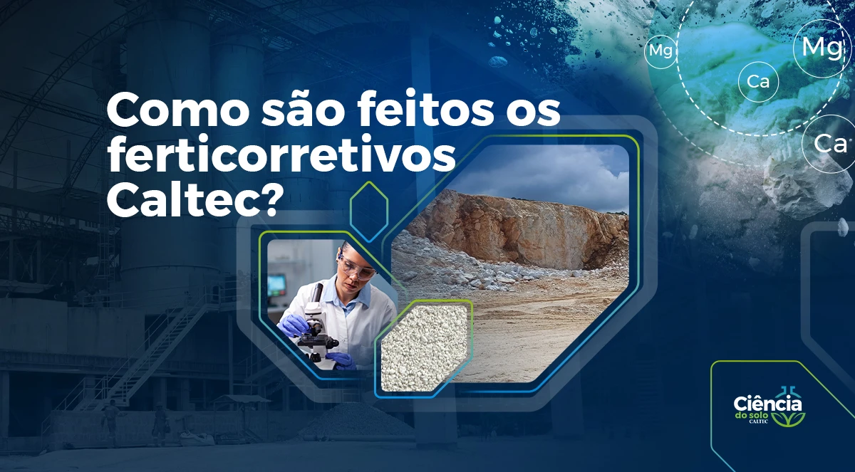Como são feitos os ferticorretivos Caltec?